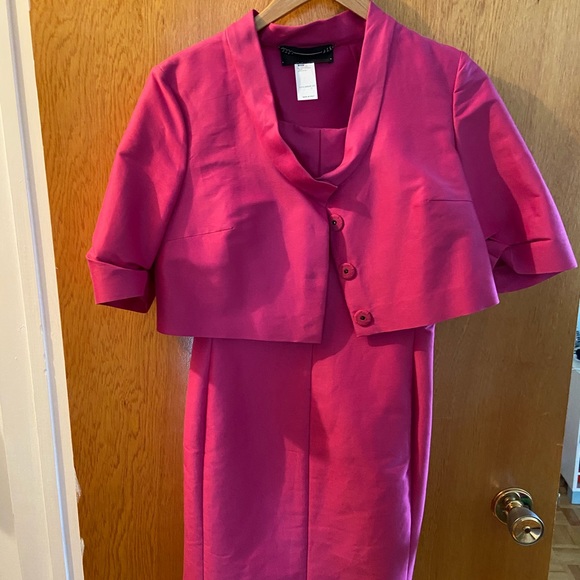 Les Copains hot pink dress set - Picture 1 of 6